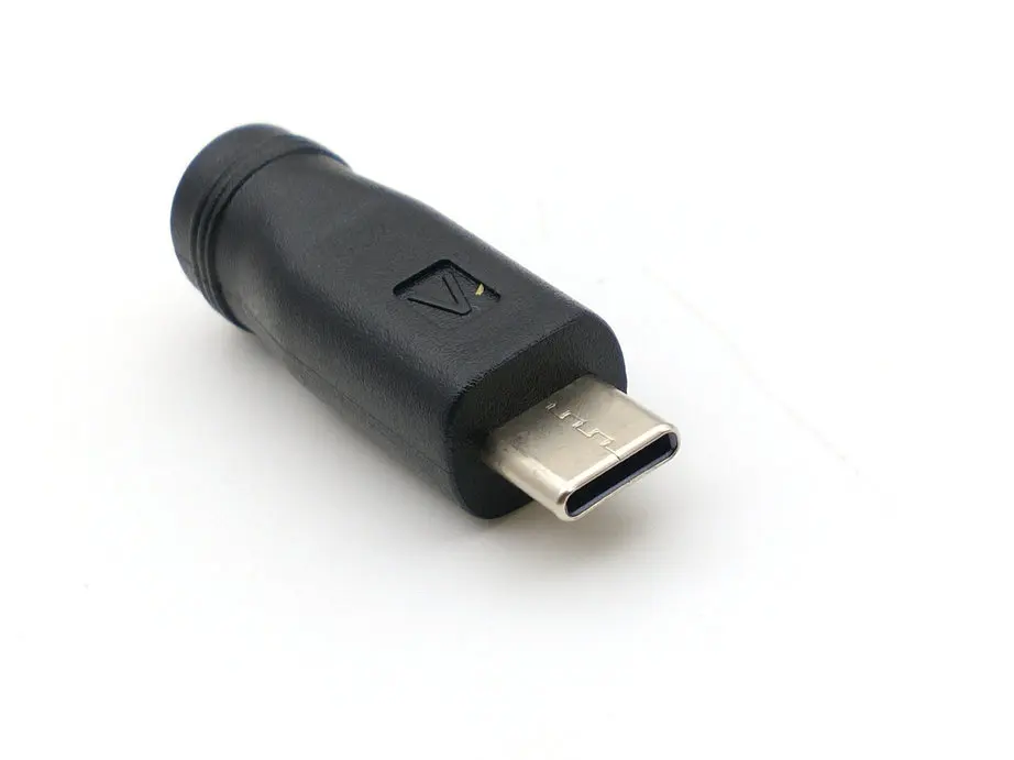 5,5 мм x 2,1 мм внутренний DC Женский до Тип usb C 3,1 мужской Мощность кабель для зарядки с адаптером