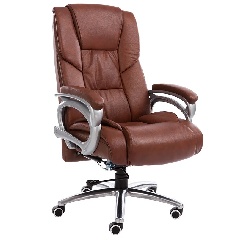 Кожаное кресло начальника лежащего массажное руководителя деловая для офиса