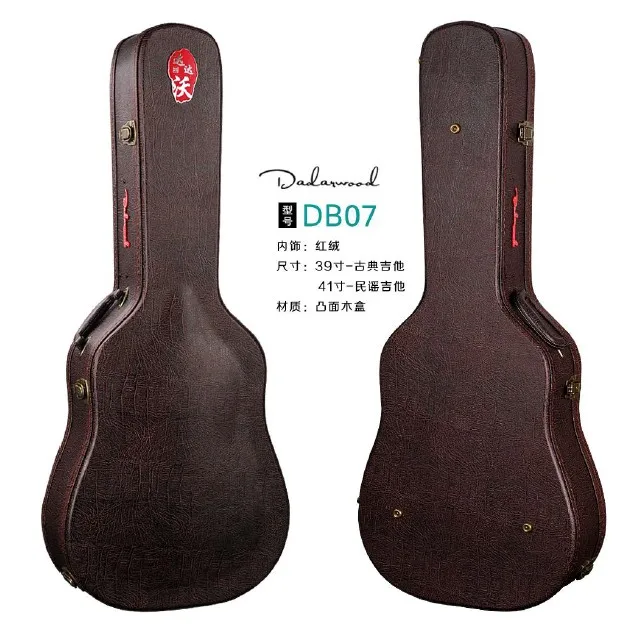Dadarwood HDC-S310C полностью белоснежный комод гитара, гитара ra классическая - Цвет: case