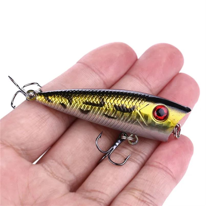 60mm fishing lure jig easy shiner floating popper lifelike bait hook 3D eyes fishing accessories fishing accessories 30S20 (7)