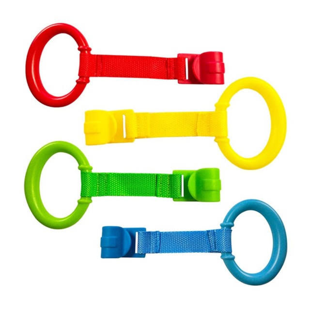 Pull Ring For Playpen Baby Crib Hooks General Use Hooks Babies Toys Pendants Bed Rings Hooks Hanging Ring Help Baby Stand