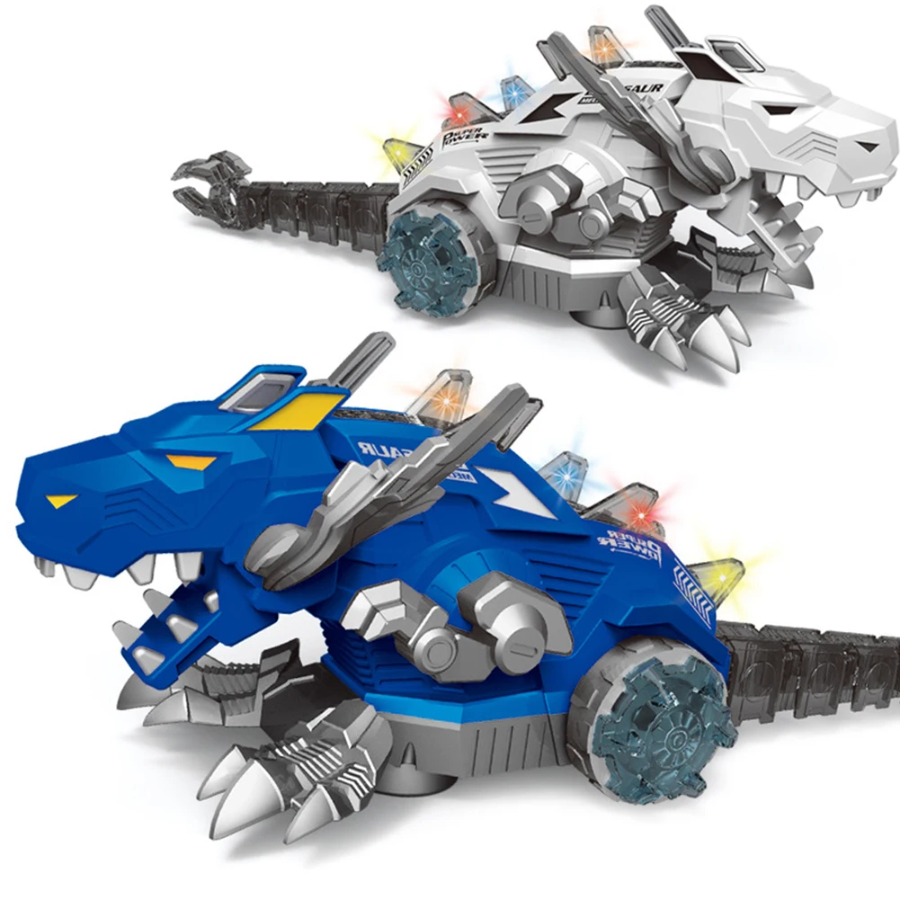 

Electric Toy Walking Dinosaur Robot With Spray Water Mist Light Sound Effect Mechanical Dinosaurs Model Toy For Kids Children