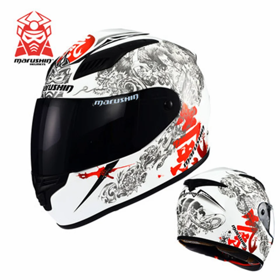 Acquistare Accessori Moto e Ricambi | Marushin BFF-B5 Universal Protective  Motocycle Helmet Personality Full Face Helmet for Scooter Motorcycle  Electrical-Motorbike