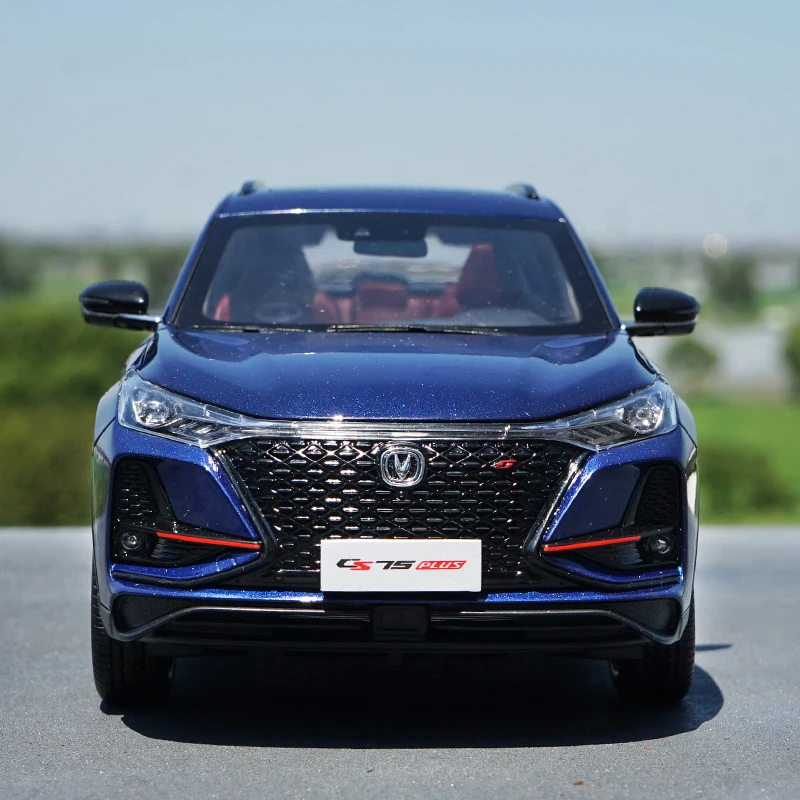 Оригинальная Заводская Подлинная модель внедорожника Changan CS75 PLUS 1:18 литая