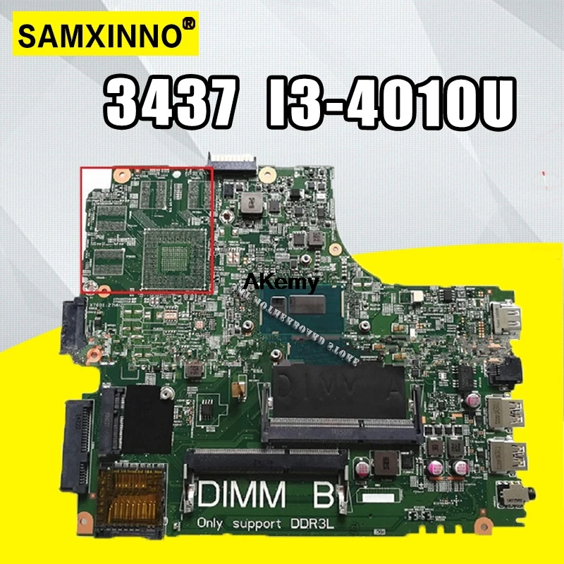 

For DELL 14R 5437 3437 Motherboard I3-4010U DOE40-HSW CN-0Y3JGV 0Y3JGV Y3JGV