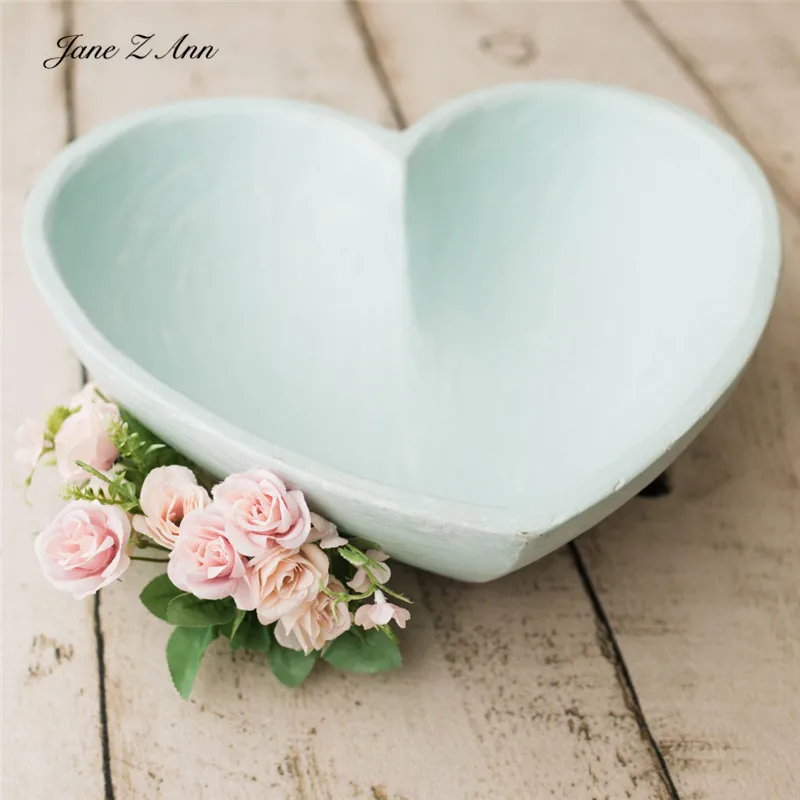 Jane Z Ann Love Heart резиновые корзины для детей, аксессуары для фотосессии новорожденных близнецов, реквизит для фотосессии 40x36x10 см