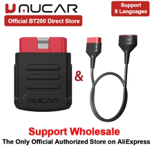 MUCAR BT200 OBD2 Full System Diagnostic Tools Oil SAS Reset obd2 Scanner Professional Code Reader PK Thinkdiag free shipping