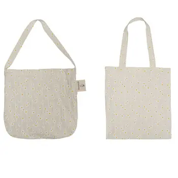 

Women Ladies Embossed Daisy Shoulder Bag Casual Tote Purse Handbag Books Shopping Satchel Bags
