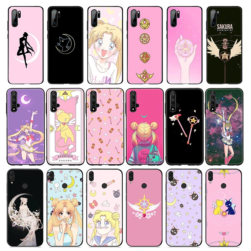 Мягкий силиконовый чехол Sailor Moon для huawei P30 P20 P10 Lite Pro P Smart Plus 2018 2019 Z |
