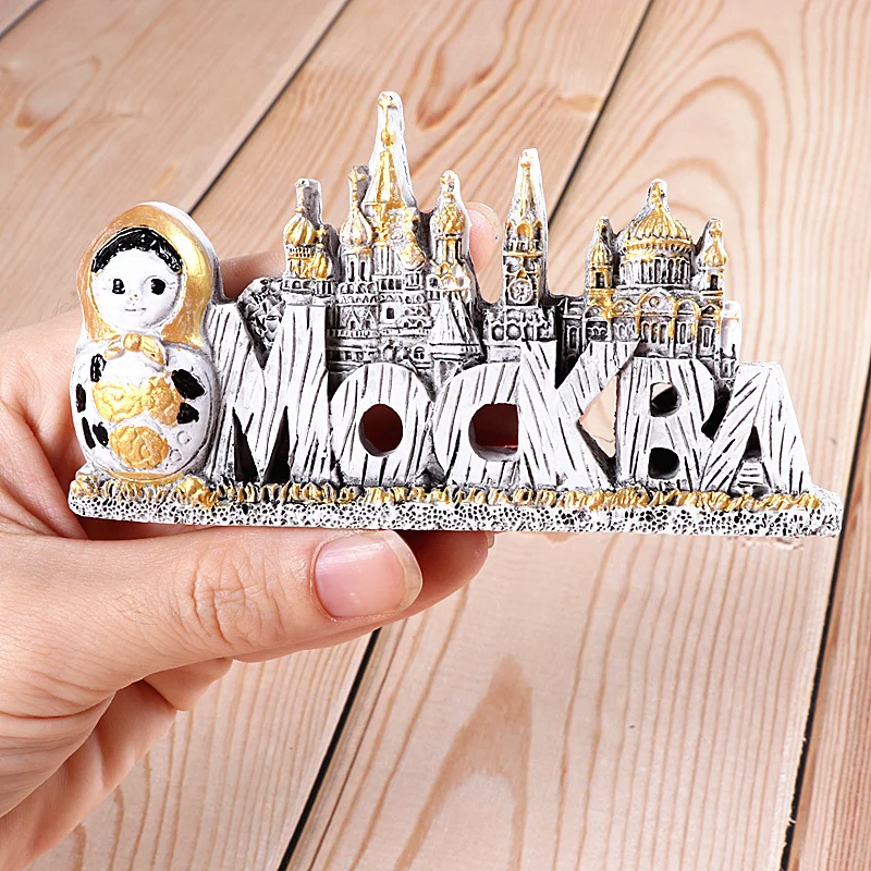 Refrigerator Stickers Greece Spain Netherlands Russia St. Petersburg Germany Berlin Spanish Prague Souvenirs Magnetic Sticker Magnetic Fridge Stickers Refrigerator Decor