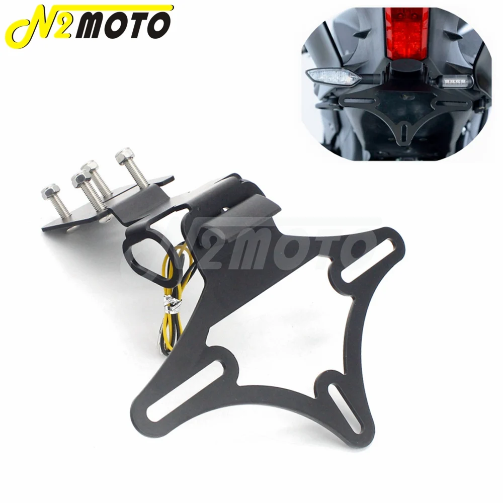 Motorcycle License Plate Holder Tail Tidy For Yamaha Yzf R6 Yzfr6 2017
