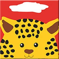 Светло-желтый Мультфильм животных DIY живопись по номерам нарисованная на холсте Настенная картина дети Раскраска по номерам уникальный подарок домашний декор для детей - Цвет: Светло-желтый