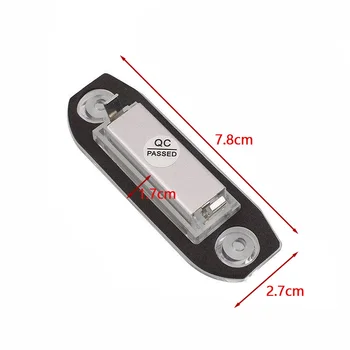 

For Volvo S80/XC90/S40/XC60/S60/V70 License Plate Light 1pcs Number Lamp 3014 Chip High quality Hot Sale Stock