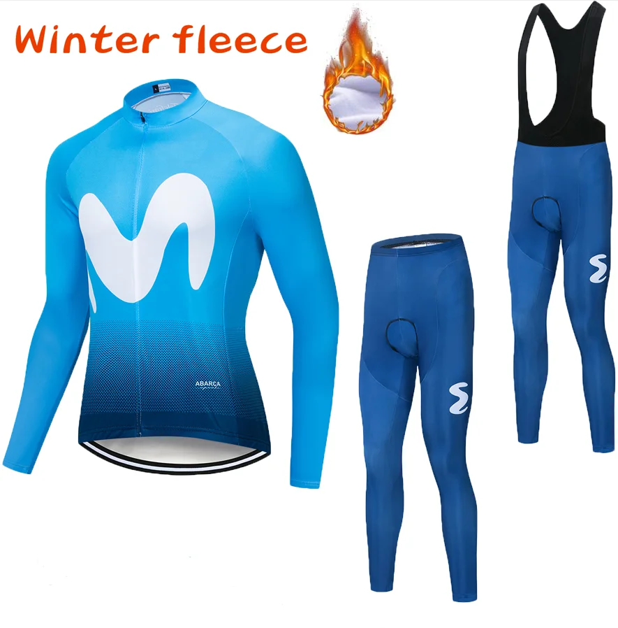 

2019 new men's warm cotton riding suit suit uniform clothing riding suit riding MTB Pro team bicycle clothing 20D bib
