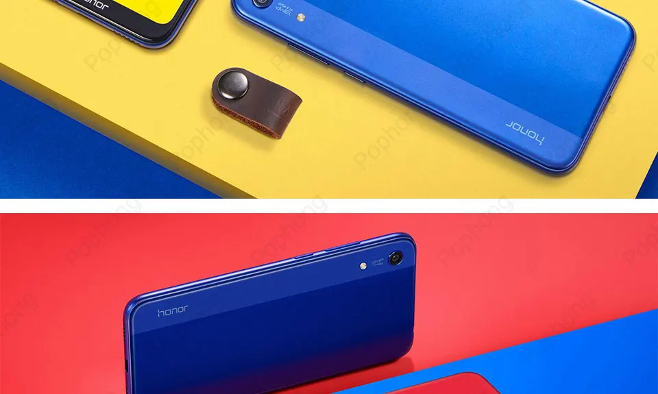 Мобильный телефон HONOR 8A с глобальной прошивкой, 6,09 дюймов, 3 ГБ, 32 ГБ, Восьмиядерный процессор MTK6765, Android 9,0, 3020 мАч, разблокировка лица, 1560x720
