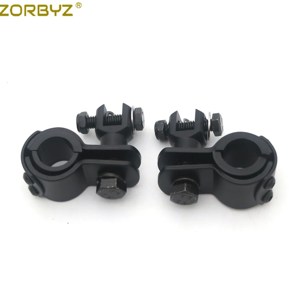 ZORBYZ мотоциклетные подножки зажимы защита двигателя бар Трубка Крепление для Harley Softail мужской Peg крепление