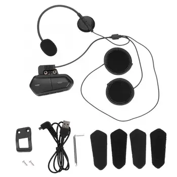 

earphone 2.4GHz Motorcycle Helmet Stereo Wireless Bluetooth Headset Motorbike FM Radio Earphone