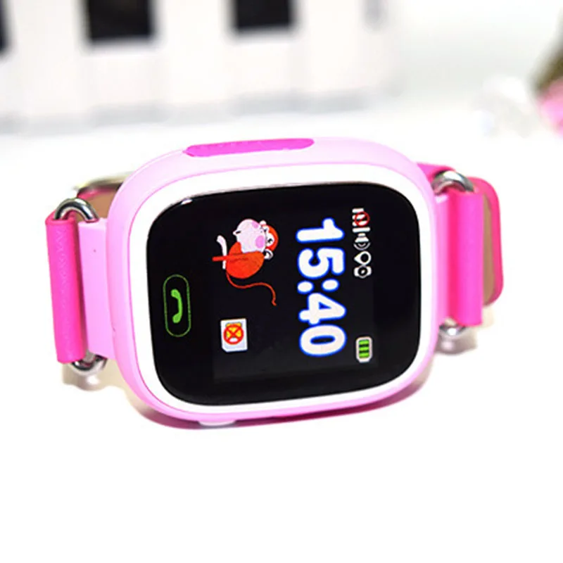 

For Kids Children Smart Watch With GPS GSM Locator Touch Screen Tracker SOS Kit