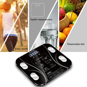 

Body Fat Scale Digital Human Weight Mi Scales Floor lcd display Body Index Electronic Smart Weighing Scales Weight Scale
