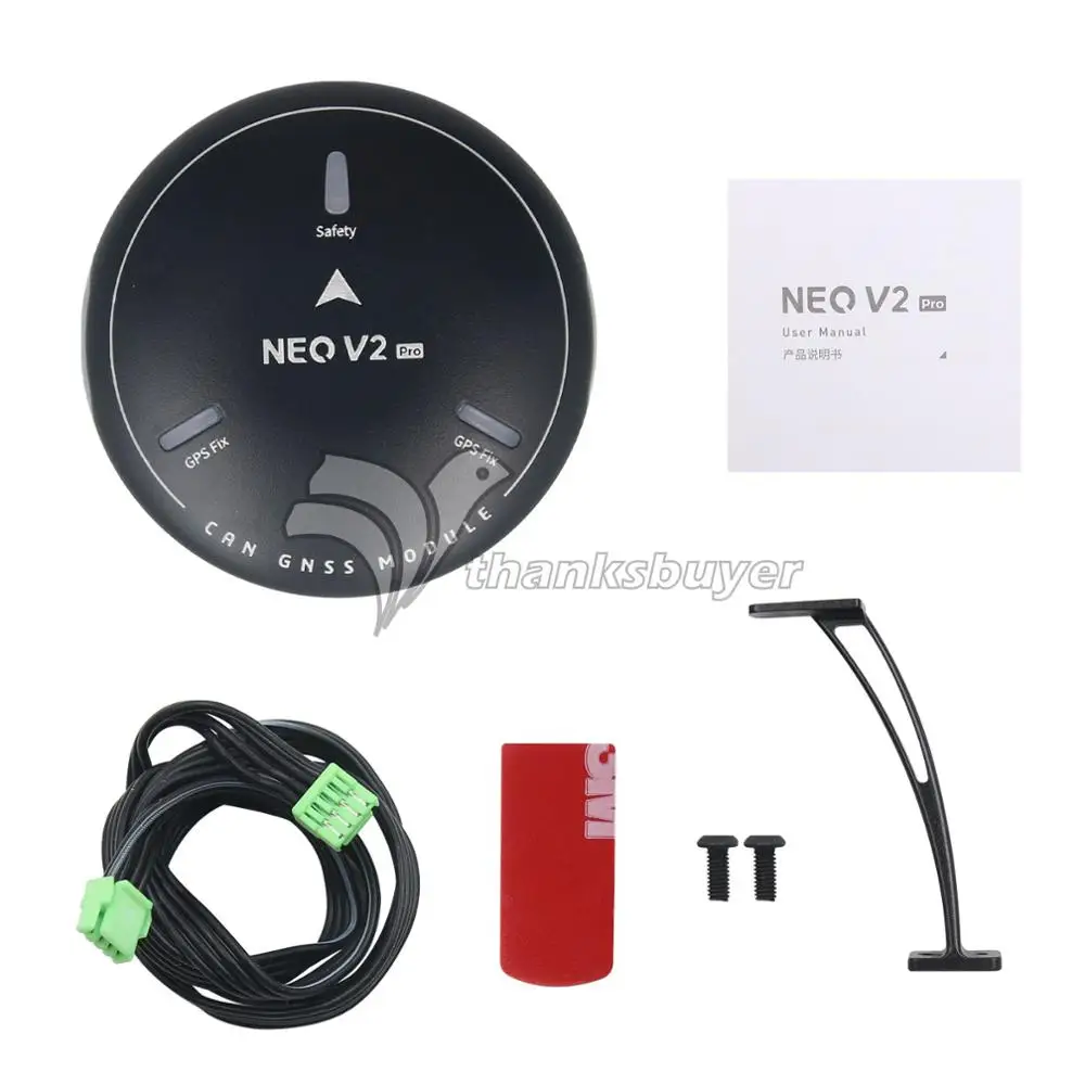 CUAV NEO V2 Pro CAN GPS автобус Дрон с открытым исходным кодом Управление полетом высокая