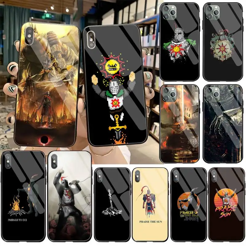 Чехол для телефона с закаленным стеклом iPhone 11 Pro XR XS MAX 8X7 6S 6 Plus SE 2020 | Мобильные