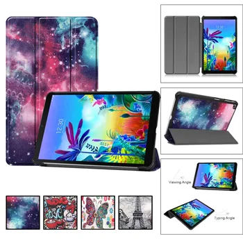 

shockproof fundas For LG G PAD 5 10.1in FHD Folding Stand Leather Protective Leather Case Cover Soft TPU cover For LG G PAD 5#G1