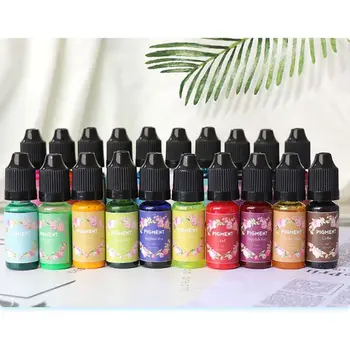 

20 Color Epoxy Resin Dye Colorant Highly Concentrated Resin Pigment Flower Favor