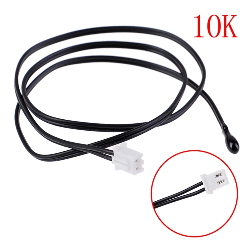 NTC 10K Thermistor Temperature Sensor Air Conditioning Temperature Sensor Water Drop Head Control Probe 10K