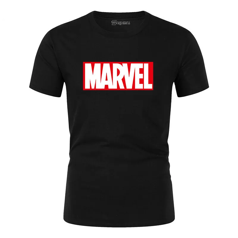 Модные повседневные футболки Harajuku в стиле панк-рок MARVEL ts хлопковая Футболка tumblr