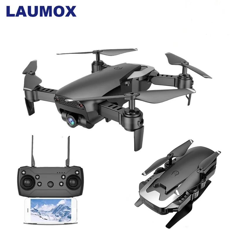 LAUMOX M69 Радиоуправляемый Дрон с 4K широкоугольной HD камерой Дрон WiFi FPV складной Квадрокоптер вертолет Дрон один ключ возврат VS E58 XS812