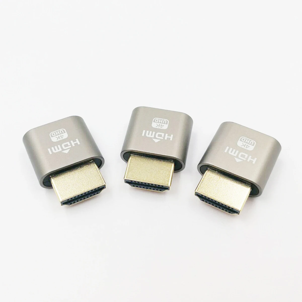 HDMI Virtual Display 4K HDMI DDC EDID Dummy Plug EDID Display Cheat Virtual Plug HDMI Dummy Emulator Adapter for Bitcoin Mining