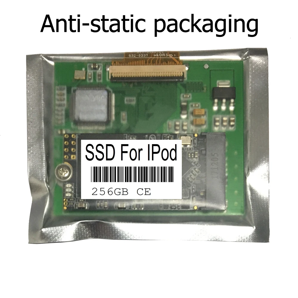 SSD ZIF 256 Go Pour IPod Classic 5e, 6e, 7e Génération - Remplacement MK3008GAL