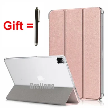 

Case For Apple iPad pro 12.9 2020 Cover Flip Tablet Cover Leather Smart Magnetic Stand Shell Cover for ipad pro 12.9 2018 Funda