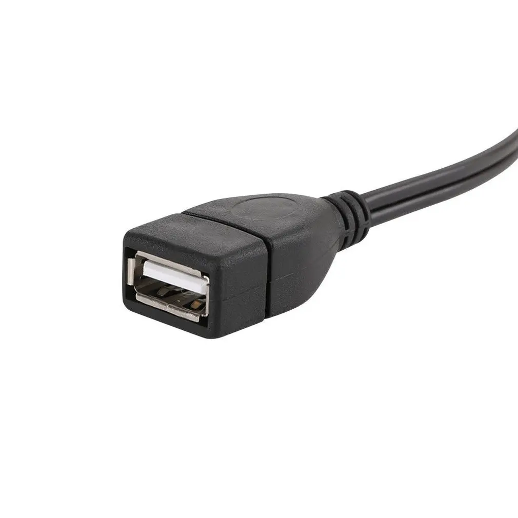 1,5 м/5 футов USB Женский Sockrt до 2 RCA Штекер Аудио Видео кабель-удлинитель шнур