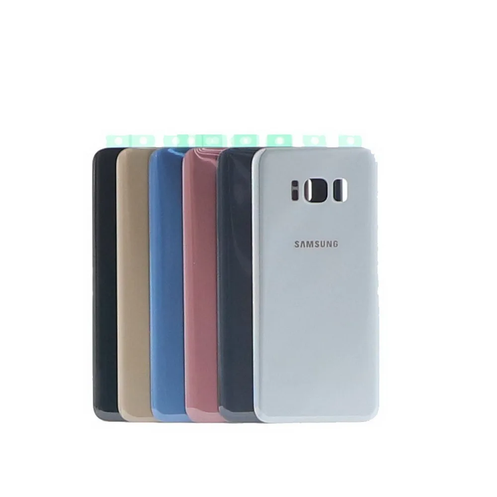 Для Samsung Galaxy S8 S8Plus G950 SM- G950F G950FD G955 SM-G955F G955FD Задняя стеклянная крышка для телефона |