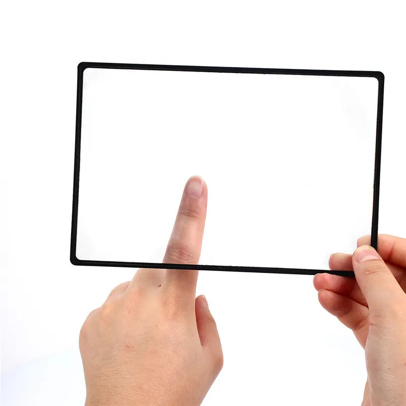 

Magnifying Glass 1PC 185X125mm A5 Flat PVC Magnifier Sheet X3 Book Page Magnification Magnifying Reading Glass Lens