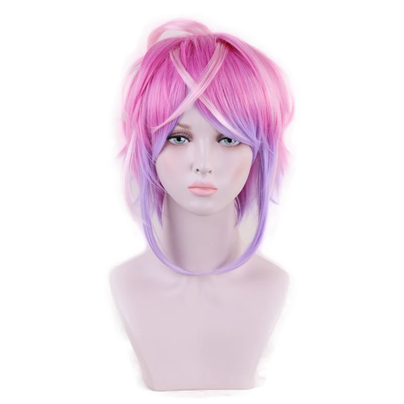 

Division Rap Battle Hypnosis MIC Amemura Ramuda Short Wig Cosplay Costume Men Women Heat Resistant Synthetic Hair Wigs