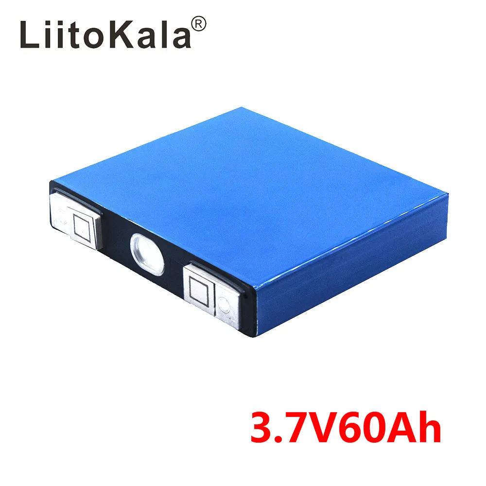 Литий ионный аккумулятор LiitoKal высокой емкости 3 7 в 60 ач литий полимерный для
