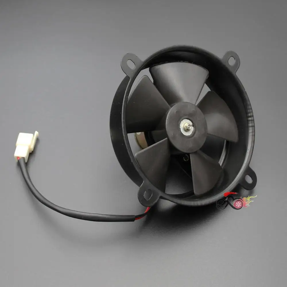 12V 6" Inch Radiator Thermo Electric Cooling Fan For 150cc 200cc 250cc Quad Dirt Bike ATV Buggy