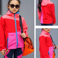 Стильный детский плащ-дождевик zhua rong fu, смешанные цвета, мягкая оболочка, школьная форма для подростков, деловая одежда с принтом