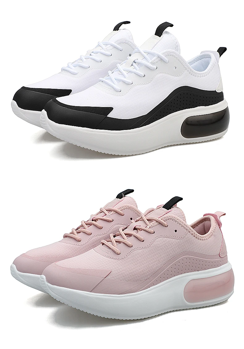 Женская спортивная обувь; Сникеры на воздушной подушке; женская дышащая удобная обувь на плоской подошве; женские кроссовки, увеличивающие рост