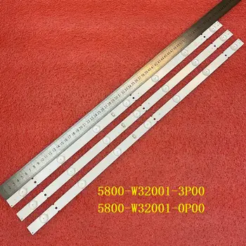 

3 PCS LED backlight strip for 32X3000 32E3000 32HX4003 5800-W32001-3P00 0P00 05-20024A-04A LC320DXJ-SFA2 CRH-A323535030751AREV1