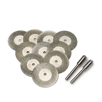 

16mm 10pcs mini cutting disc for dremel accessories diamond grinding wheel rotary tool circular saw blade abrasive diamond disc