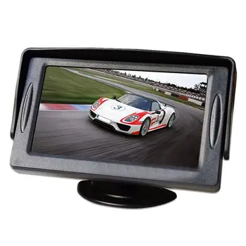 

4.3inch TFT Digital Screen Car Rear View Reverse Parking View Monitor For Reverse Rear View Camera DC 9-35V