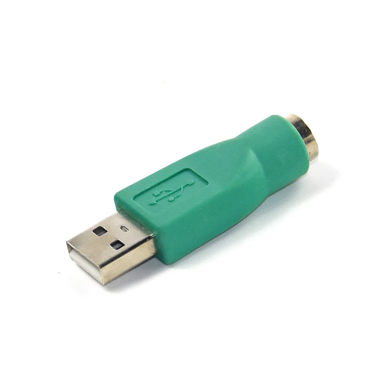 Кабель отправить один шт USB/PS2 USB2.0 a-тип штекер для 6 Pin Mini DIN Jack PS2 разъем для USB клавиатуры переходник для мыши C237