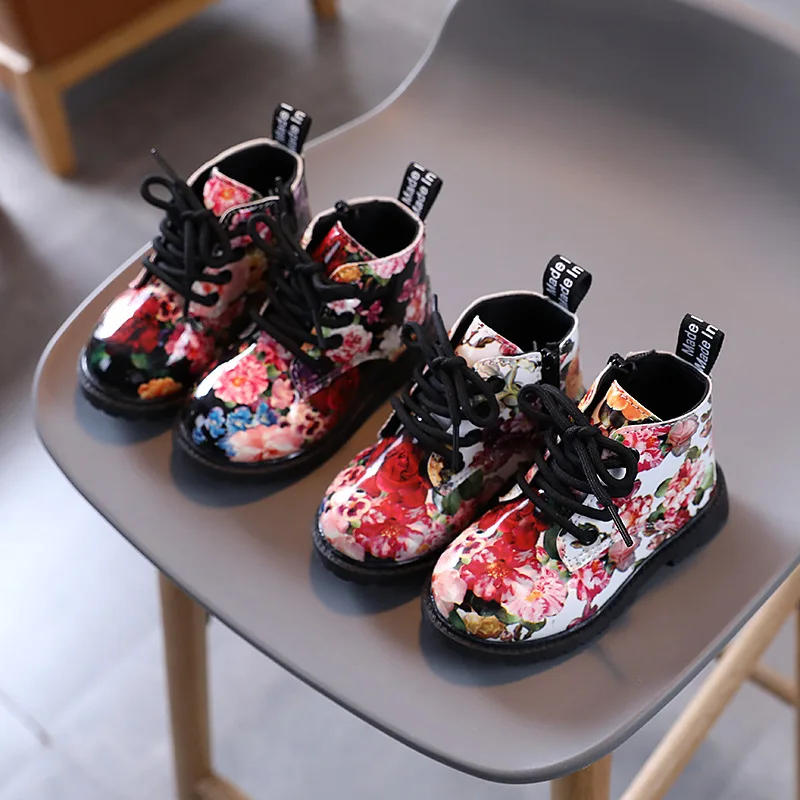 Botas de Neve Casuais ao ar Crianças Bebê Meninas Meninos Sapatos Livre Antiderrapante Sola Macia Criança Martin Botas Outono Inverno 2022 & 2 áreas externas e antiderrapantes com sola macia,