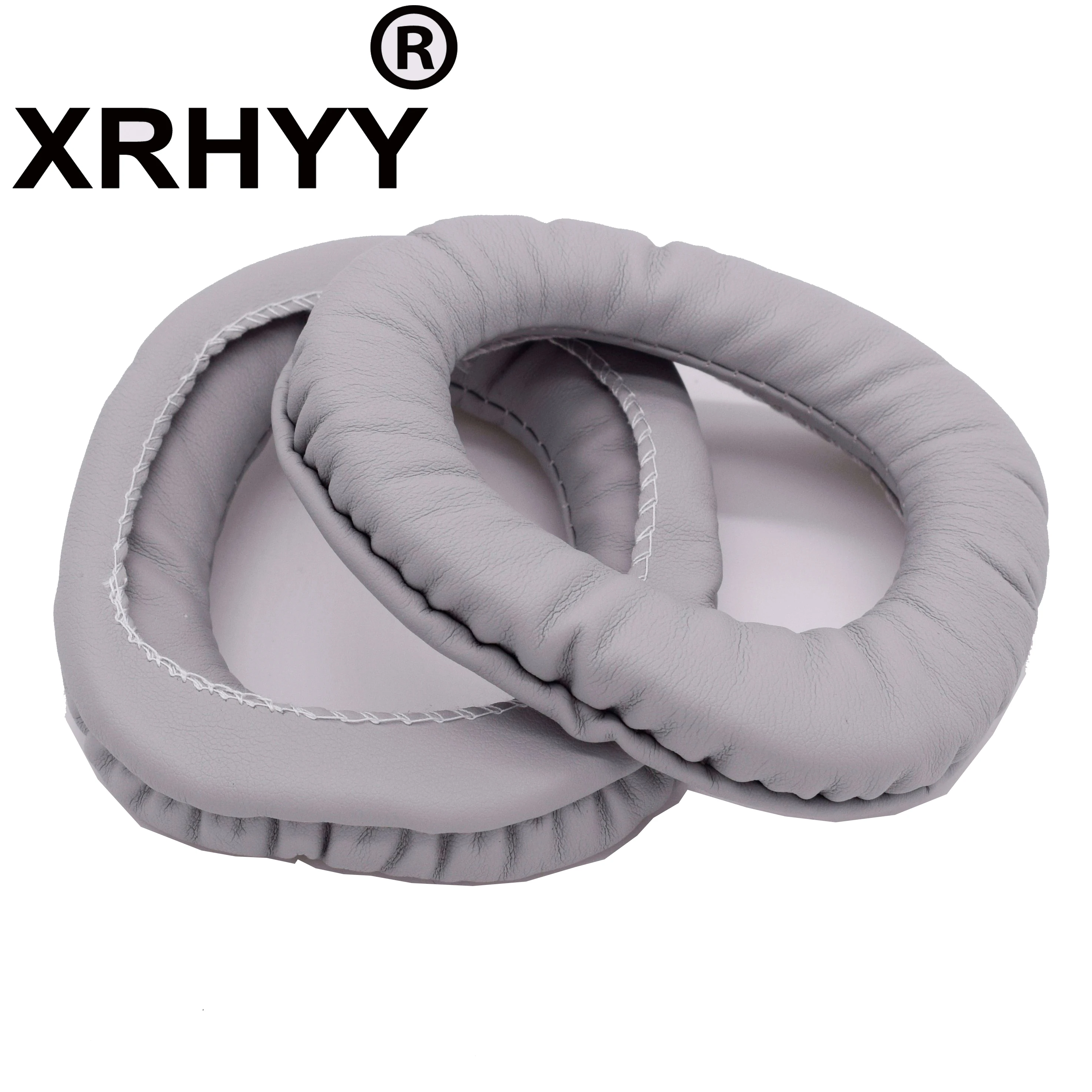 

XRHYY Grey Foam PU Leather Replacement Ear Pad Cushion Earpads Fit For Somic Headphones G909 G909S G909N G909L