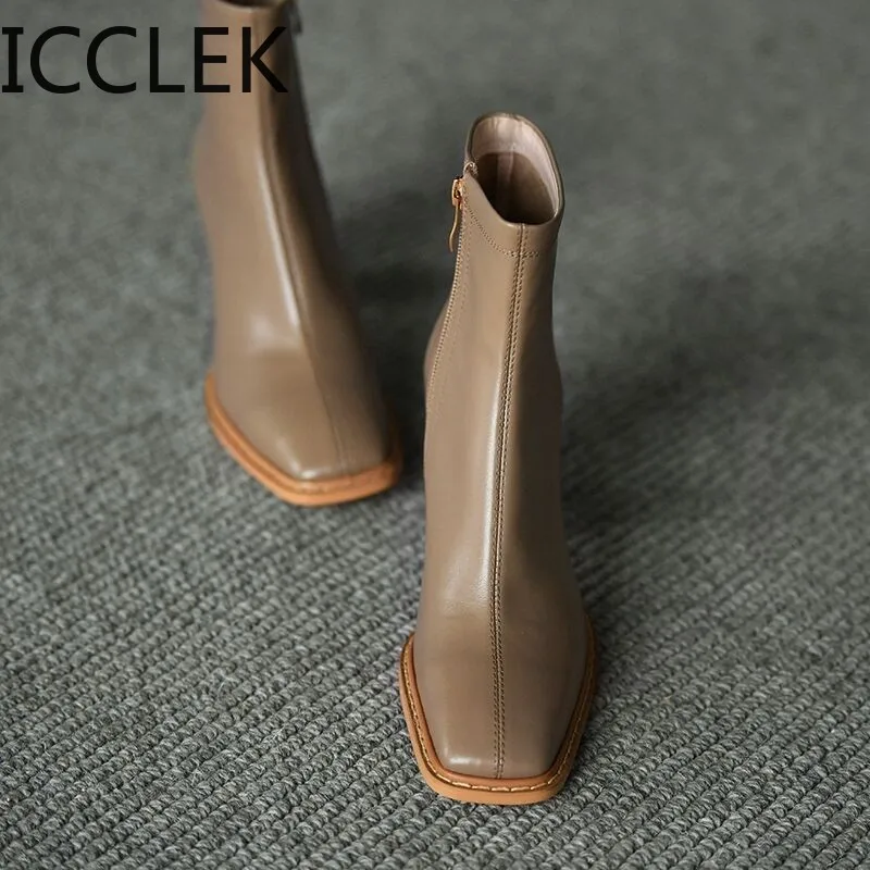 Lo mejor zapatos punta cuadrada - Botas 2022 - Aliexpress