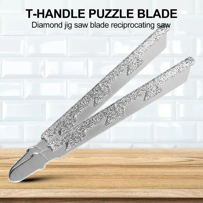 Алмазное ножовочное полотно для резки мрамора для надписей на плитке и камне лобзиковые лезвия аксессуары длительный срок службы и быстрая резка
