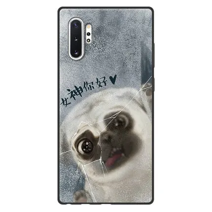 Для samsung galaxy note 10 pro plus note10 10pro чехол задняя крышка Ретро окрашенные мягкие ТПУ чехлы для телефонов samsung Note10+ Корпус - Цвет: A10
